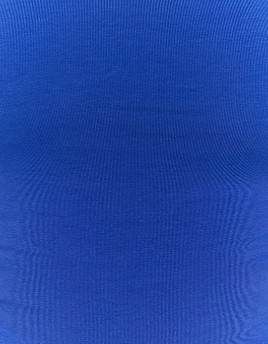 TALLY WEiJL, Blue Basic Bandeau Top for Women