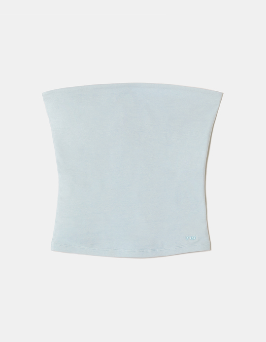 TALLY WEiJL, Blaues Basic Bandeau Top for Women