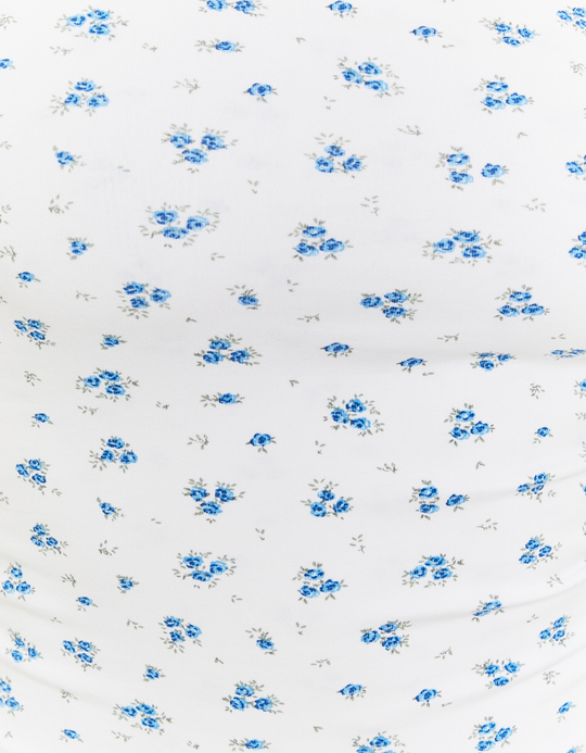 TALLY WEiJL, Basic Bandeau Top mit Blumen for Women
