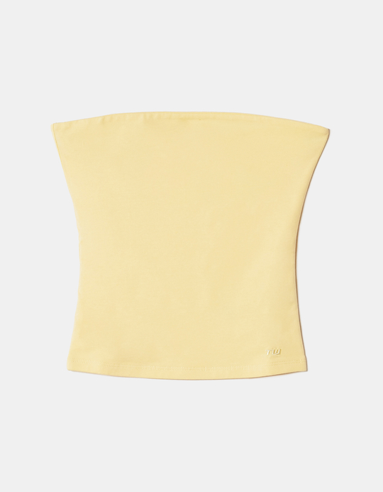 TALLY WEiJL, Gelbes Bandeau Top for Women