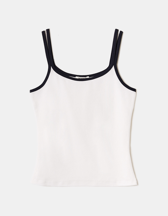 TALLY WEiJL, White Tank Top for Women