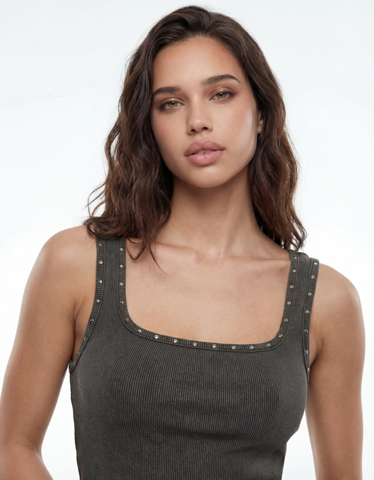TALLY WEiJL, Top Basique Gris for Women