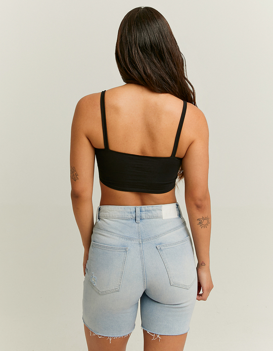 TALLY WEiJL, Brassière Noire Imprimée for Women