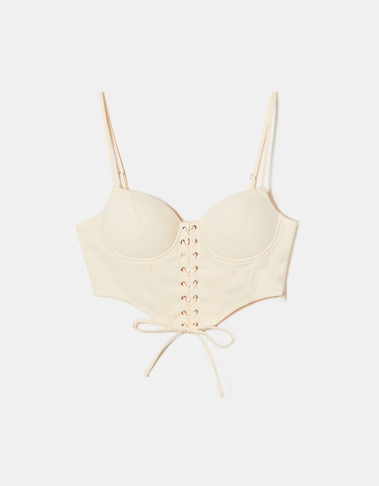 TALLY WEiJL, Korsett-Top mit Spitze for Women