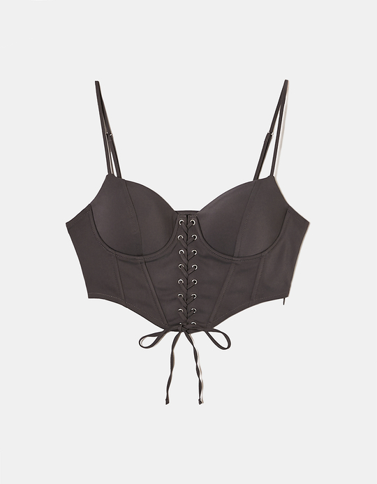 TALLY WEiJL, Top Corsetto con Lacci for Women