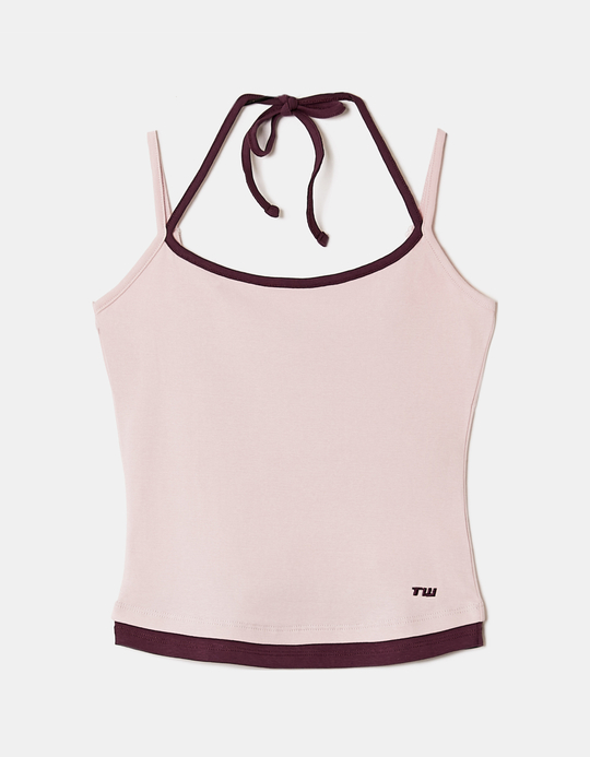 TALLY WEiJL, Top Basic Rosa for Women