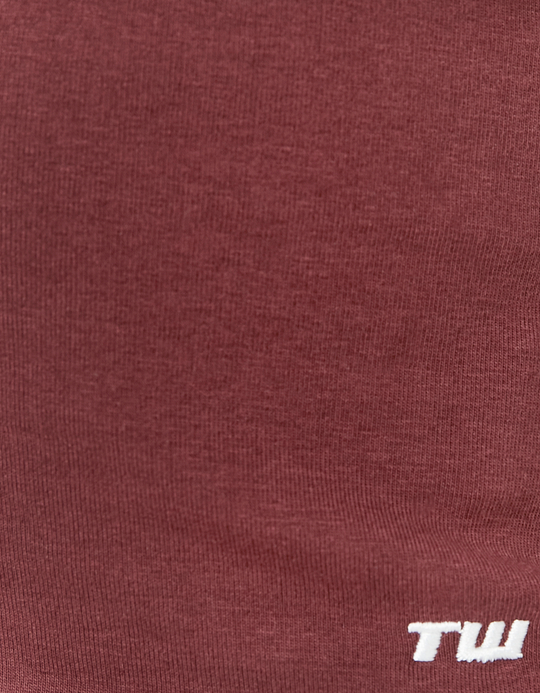 TALLY WEiJL, Top Basique Bourgogne for Women