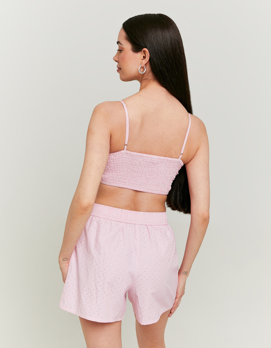 TALLY WEiJL, Gestreiftes Bralette-Top mit Strass for Women