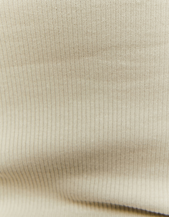 TALLY WEiJL, Beżowy Crop top Basic for Women