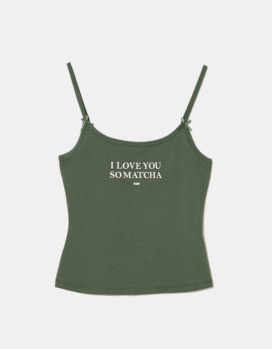 TALLY WEiJL, Tank Top Πράσινο for Women