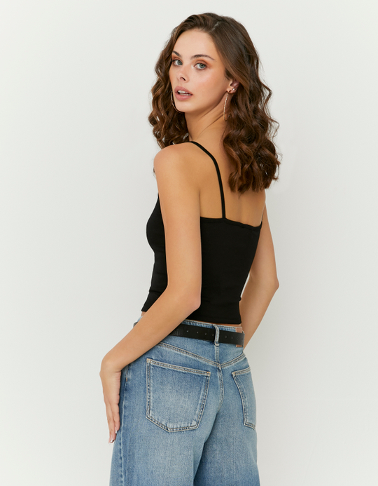 TALLY WEiJL, Black Tank Top for Women