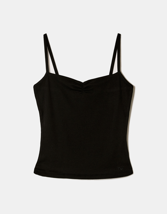 TALLY WEiJL, Black Tank Top for Women