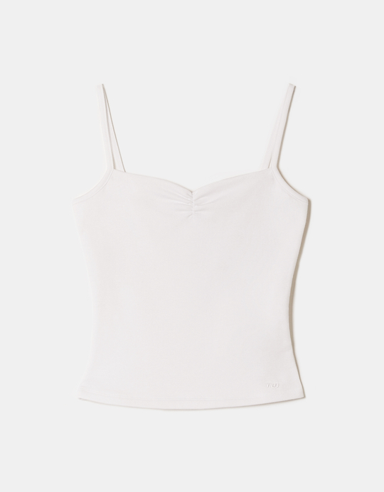 TALLY WEiJL, White Tank Top for Women