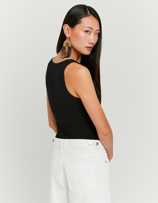 TALLY WEiJL, Tank Top Μαύρο for Women
