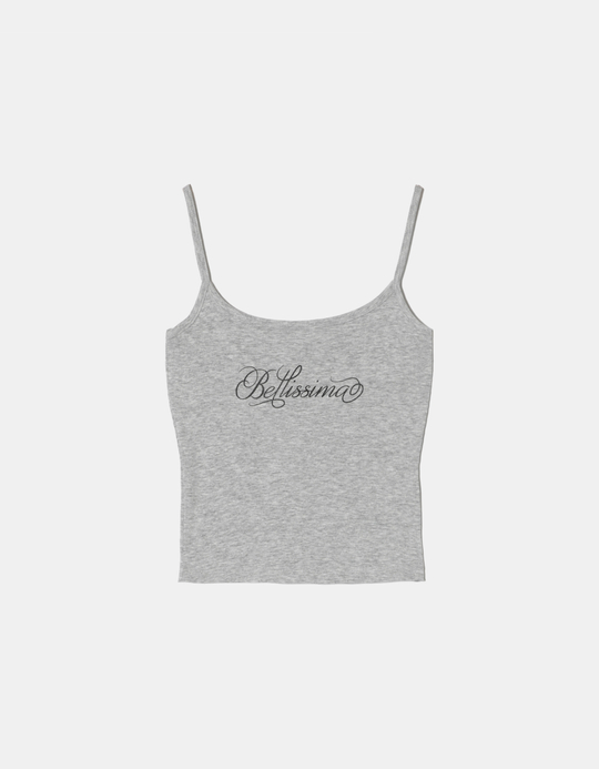 TALLY WEiJL, Graues Tank Top mit Print for Women