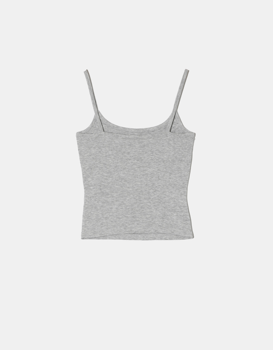 TALLY WEiJL, Graues Tank Top mit Print for Women