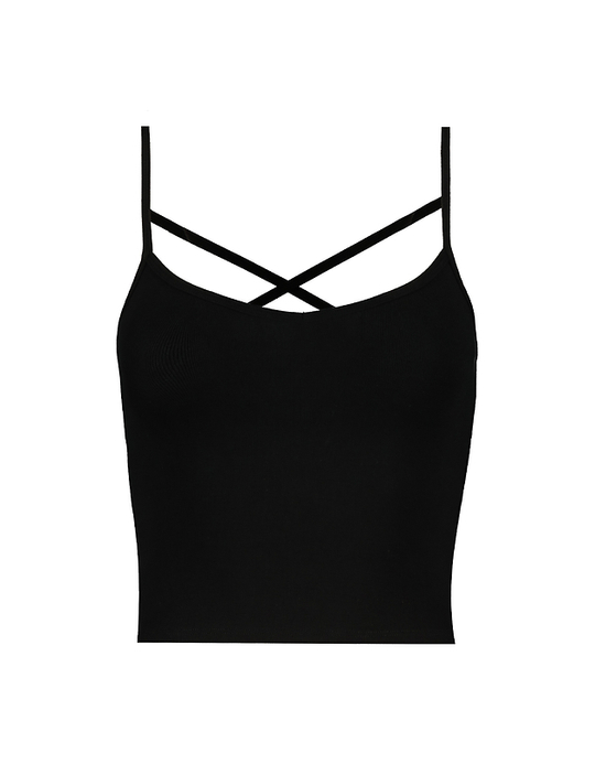 TALLY WEiJL, Canottiera Basica Nera for Women
