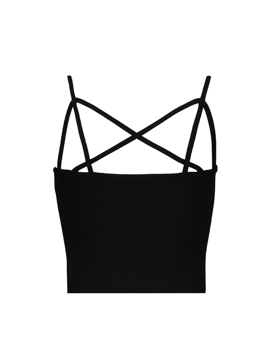 TALLY WEiJL, Canottiera Basica Nera for Women