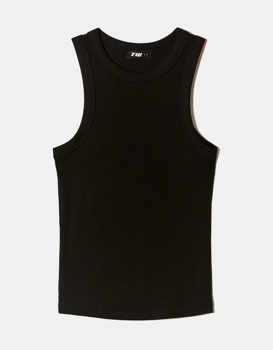 TALLY WEiJL, Débardeur Noir Basique for Women