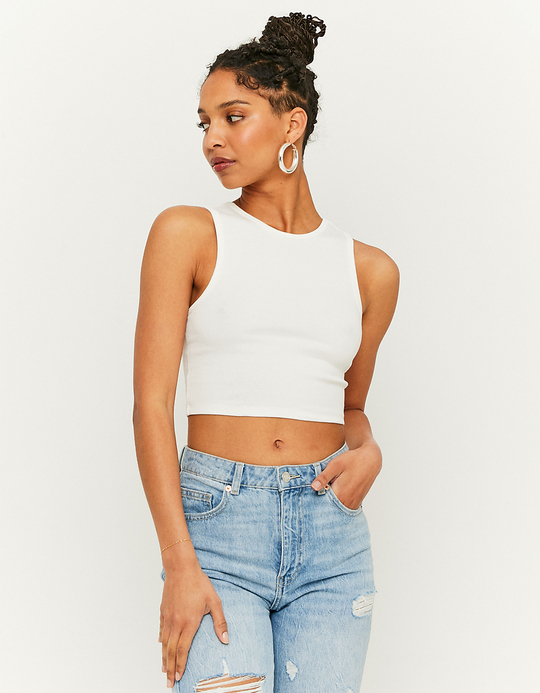 TALLY WEiJL, Backless Crop Top for Women