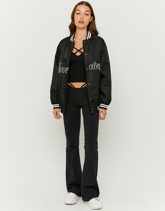 TALLY WEiJL, Schwarzes Top mit Fancy Detail for Women