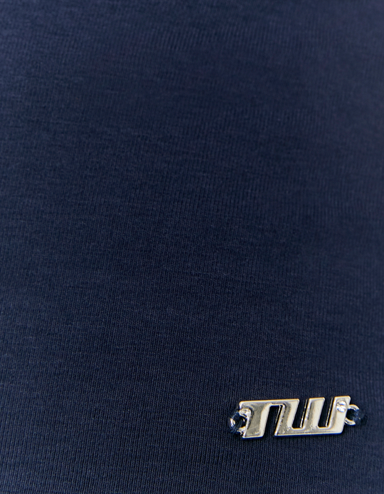 TALLY WEiJL, Blue Asymmetric Top for Women