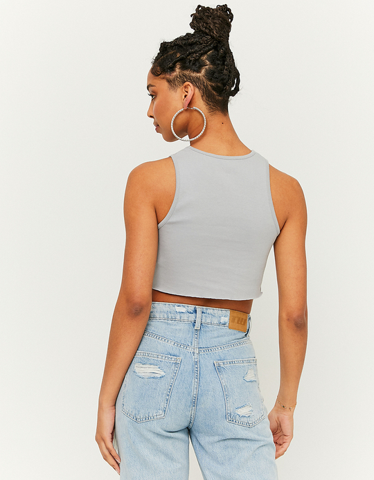 TALLY WEiJL, Cropped Printed Tank Top for Women