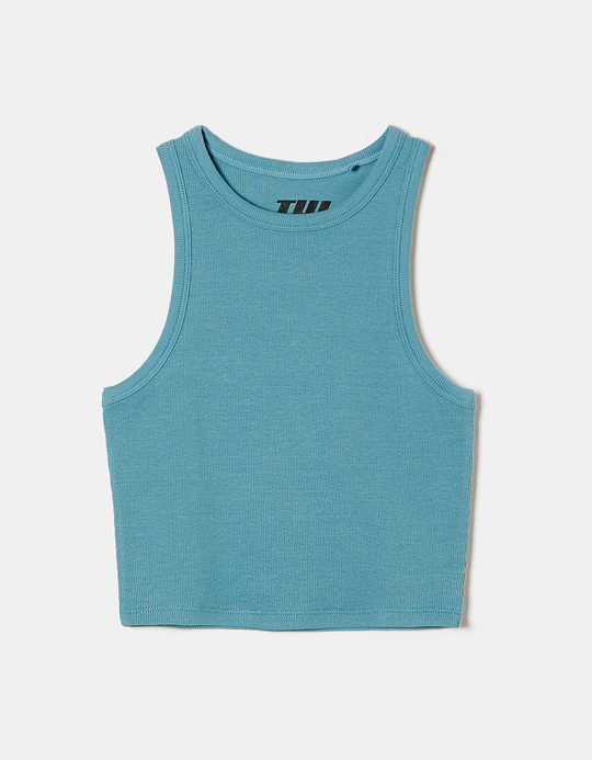TALLY WEiJL, Basic Cropped Tank Top  for Women