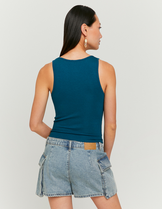TALLY WEiJL, Tank Top Basic Πράσινο for Women