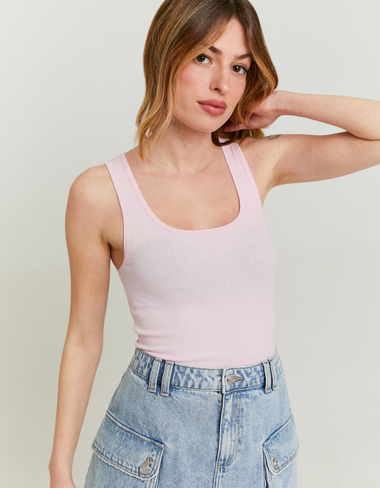 TALLY WEiJL, Top Basic Ροζ for Women