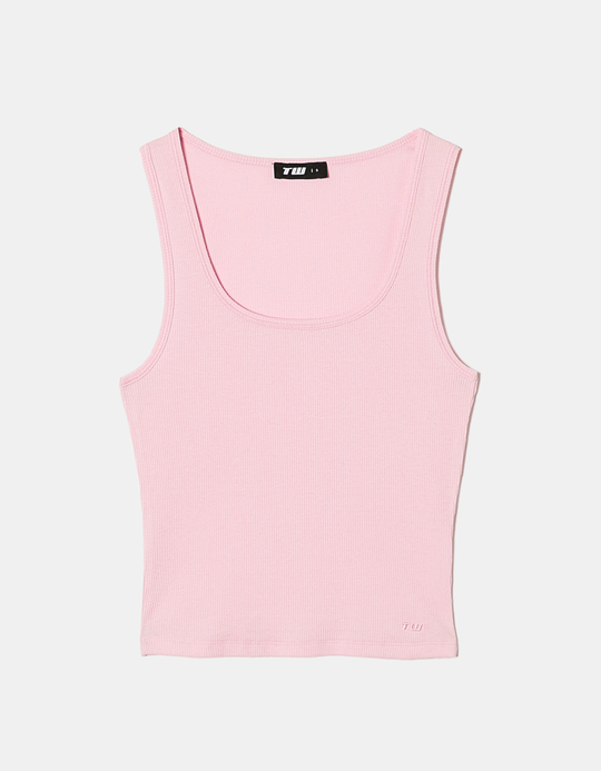 TALLY WEiJL, Top Basic Ροζ for Women