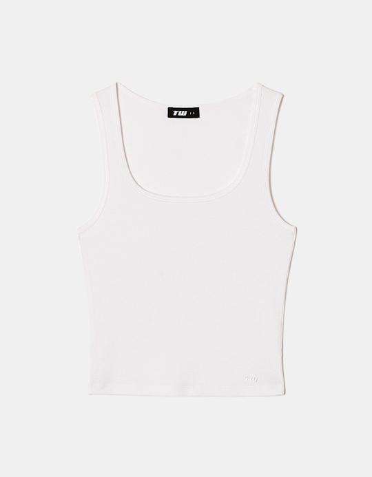 TALLY WEiJL, Top Basic Λευκό for Women