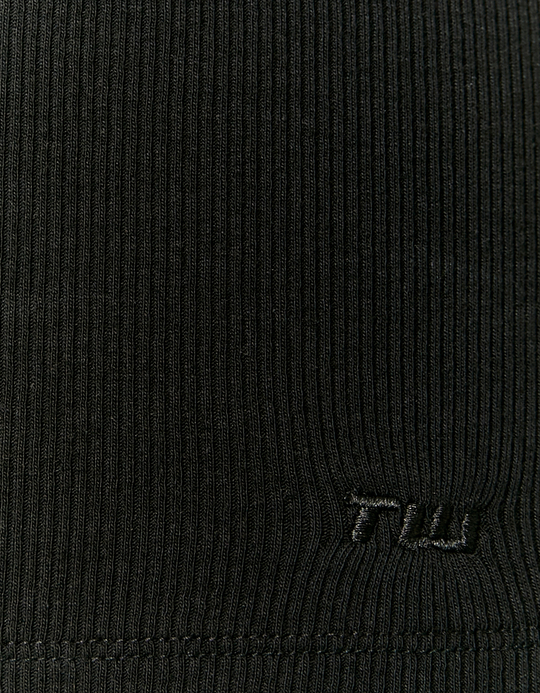 TALLY WEiJL, Black Basic Tank Top for Women