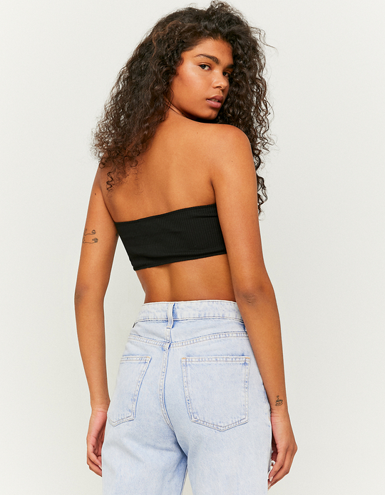 TALLY WEiJL, Schwarzes Figurbetontes Top for Women