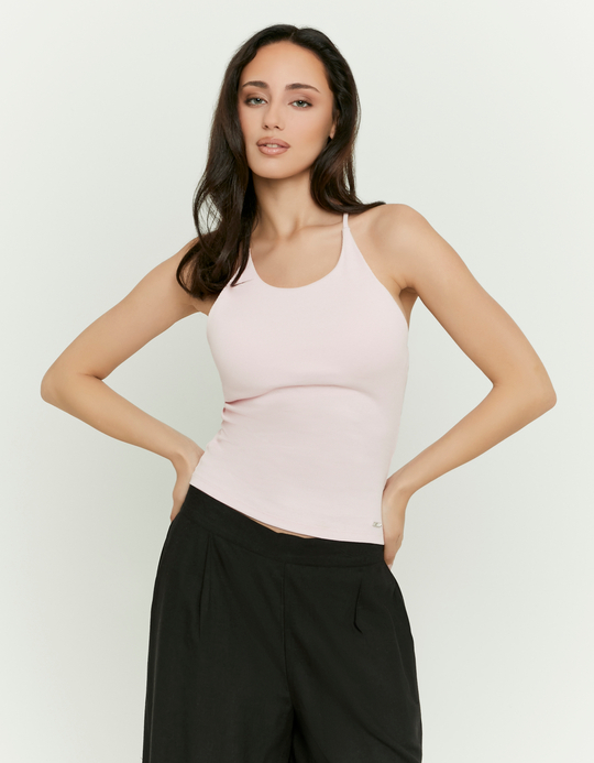 TALLY WEiJL, Rosa Figurbetontes Tank Top for Women