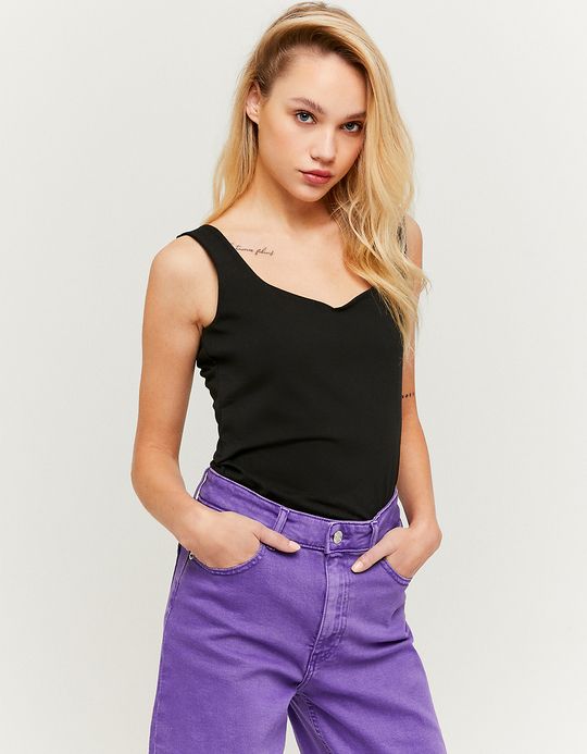 TALLY WEiJL, Canotta Nera Basica for Women