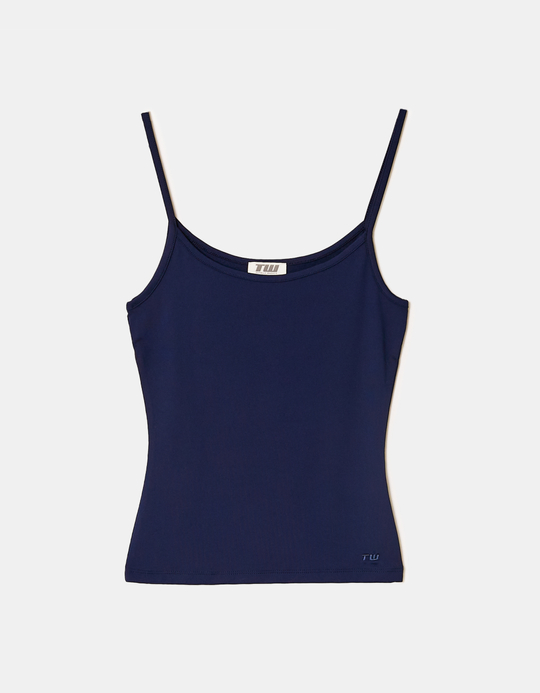 TALLY WEiJL, Débardeur Basique Bleu for Women