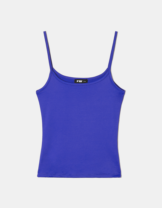 TALLY WEiJL, Débardeur Basique Bleu for Women