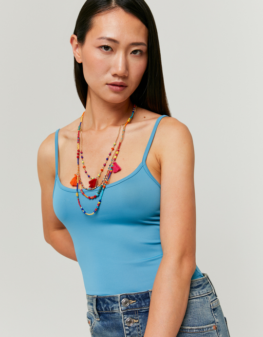 TALLY WEiJL, Tank Top Basic Μπλε for Women