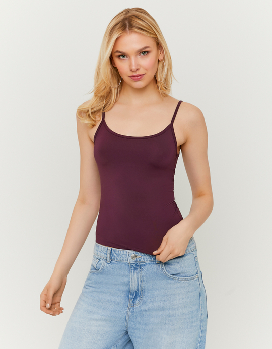TALLY WEiJL, Purple Basic Tank Top for Women
