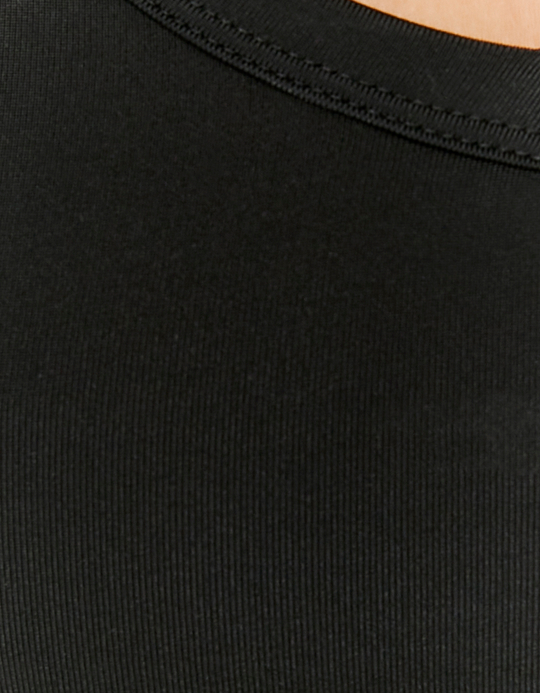 TALLY WEiJL, Black V-Neck Tank Top for Women