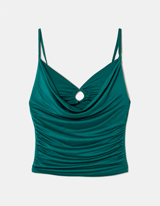 TALLY WEiJL, Grünes Crop Top for Women