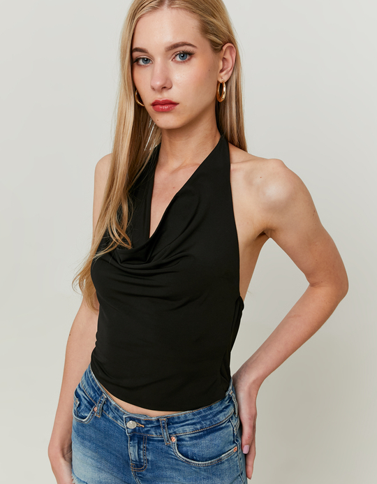 TALLY WEiJL, Top Μαύρο for Women