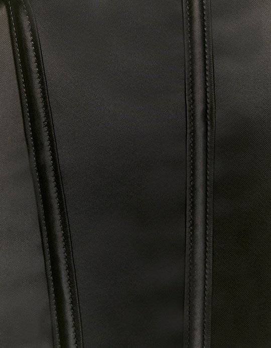 TALLY WEiJL, Black Satin Bustier for Women