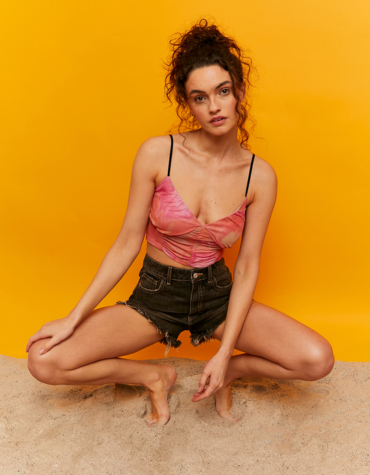 TALLY WEiJL, Crop Top in Mesh for Women