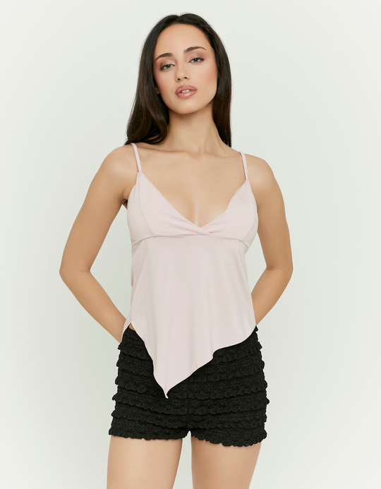 TALLY WEiJL, Pink Asymmetric Top for Women