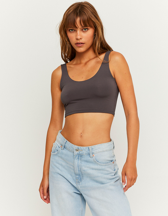 TALLY WEiJL, Basic Crop Top for Women