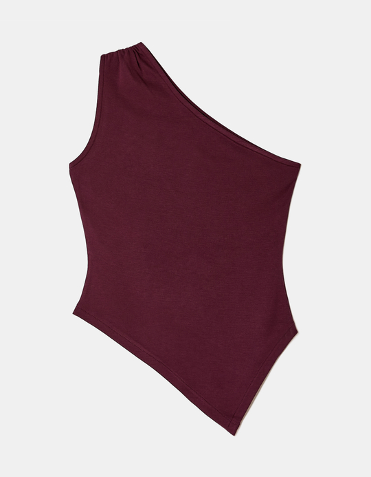 TALLY WEiJL, Top Borgogna Monospalla for Women