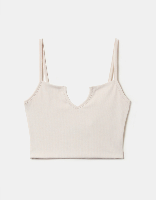 TALLY WEiJL, Weißes Crop Top for Women