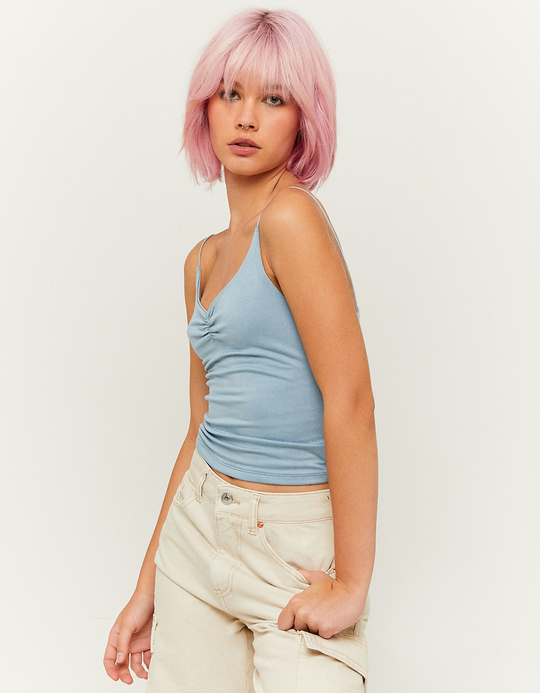 TALLY WEiJL, Top Basique Bleu for Women